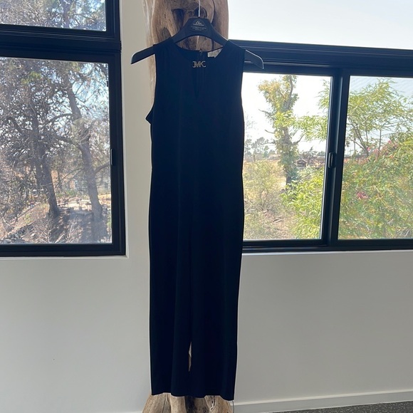 Michael Kors Black Logo Jumpsuit - Picture 3 of 11